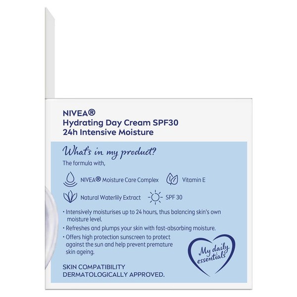 NIVEA Daily Essentials Hydrating Face Moisturiser SPF30 50ml