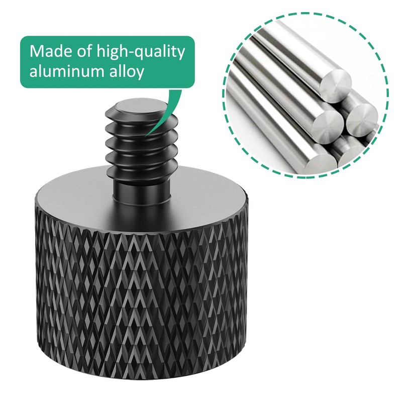 Mic Stand Adapter 5/8 female to 1/4 male Screw Adapter