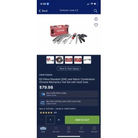 Craftsman Craftsmen 63 Pc Tool Set