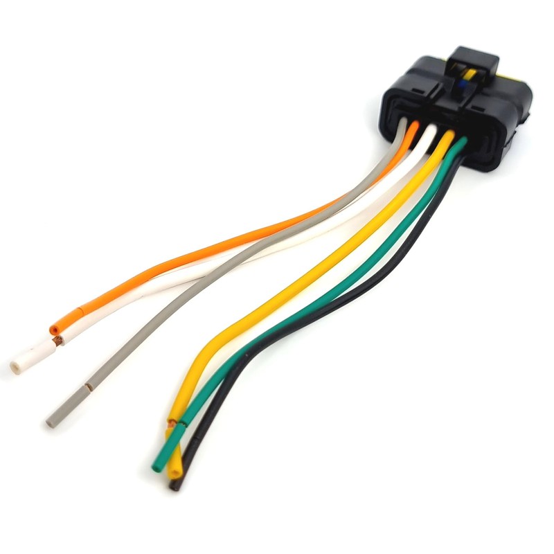 Rear Tail Light Wired Plug Connector Pig-Tail Harness Cable For