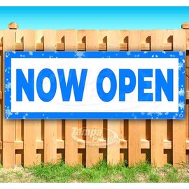 Joy to The World Banner 13 oz | Non-Fabric | Heavy-Duty Vinyl Single-Sided with Metal Grommets