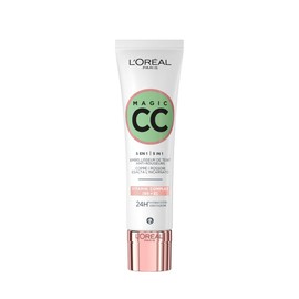 L'Oreal Paris L'Oral Paris Magic CC Cream with SPF 11, Anti-Redness and Colour Correcting, With Vitamins B5 and E, Lightweight Hydrating Formula Adapts to Skin Tone for a Natural Glowy Finish, 30 ml