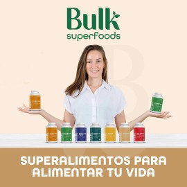 Hongo Melena de Len Orgnico Bulk Superfoods Suplemento 60 Cpsulas                                                                                     