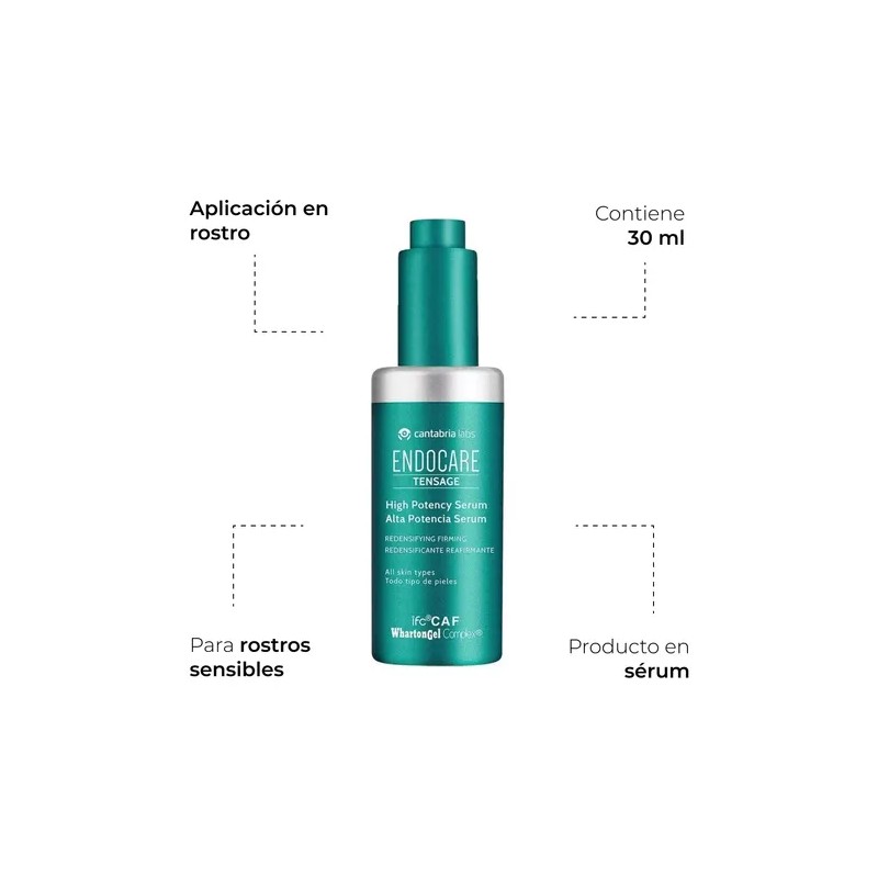 Serum Alta Potencia Para Piel Normal Endocare Tensage 30ml