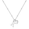 Vrsilver Gifts for Girls Jewelry - Initial Necklace for Girls
