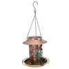 Solar Bird Feeder for Outdoors Hanging Exquisite Hollow Pattern Waterproof