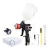 AEROPRO Tools A608 HVLP Air Spray Gun Kit, 1.3mm Nozzle,