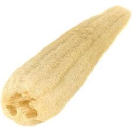 One Whole Luxurious 100% Natural SPA Beauty Egyptian Organic Loofah Bath Sponge Body Scrubber. Premium Quality Lofa Loofa Luffa Loffa for exfoliating your skin.