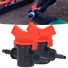 Pack of 2 Manual Control Valve, 8 mm, 4 mm,