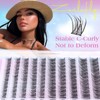zanlufly Self Adhesive Lash Clusters No Glue Eyelashes C Curly