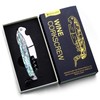 Drincarier Shell Handle Waiter Corkscrews-Wine Openers,Corkscrew Bottle Openers,3-in-1 Wine Key