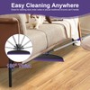 Broom with Dustpan Combo Set and Silicone Air Broom Kit,