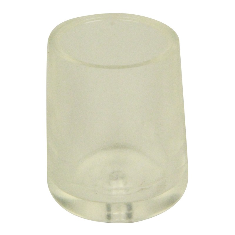 Tsuchino Clear Leg Cap for Pipes, 0.7 inches (18 mm),