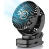 TUNISE Mini Clip-On Fan – Portable, Battery-Powere