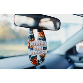 Sorority Shop Alpha Gamma Delta Retro Air Freshener - AGD Bubblegum Scented Air Freshener – Sorority Retro Design Air Freshener for Car or Dorm– Sorority Gift, Charm Paraphernalia