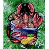 Crawfish Boil Christmas Ornament (C12)