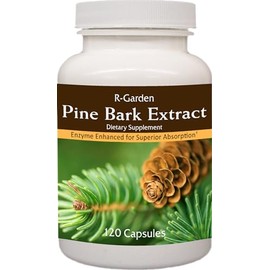 R-Garden Pine Bark Extract, 120 caps.