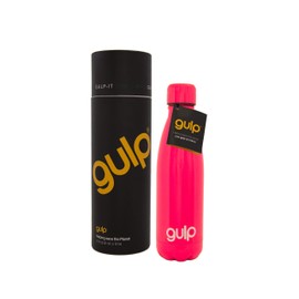 Gulp Reusable Stainless Steel Water Bottle | Drinks Hot For 12 Hours And Cold for 24 Hours | Vacuum Insulated | Leak Proof | Recyclable Packaging | Ideal For Travel, Work, Gym, Running