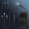 Ennovor Fiberscope 1920P Endoscope Camera, 8 Pcs High Brightness LED
