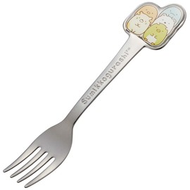 Skater DFS1C-A Stainless Steel Fork, Children's Die-Cut Fork, Sumikko Gurashi