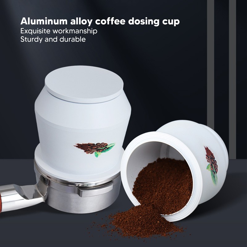 Coffee Dosing Cup Aluminum Alloy Coffee Making Machine Bean Grinder