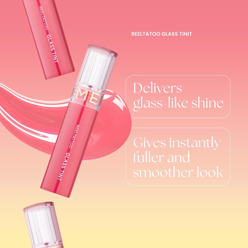 MERYTHOD Reel-Tattoo Glass Lip Stain Glossy Tinted Quick Setting (6