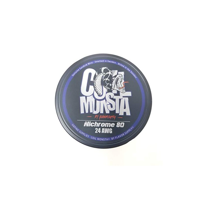 Coilmonsta Nichrome 80 30ft (Coil Monster Coil) (24AWG)