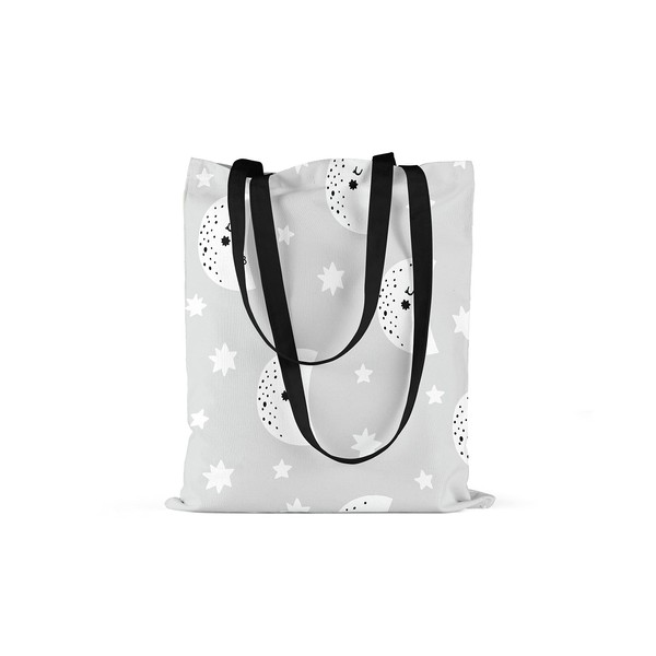 Bonamaison Printed Tote Bag, Reusable Grocery Bag, Shopping Bag, Machine