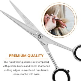 Tijera Para Estilista Barber Peluquero Corte de Cabello Aashta 5.5" Uso Profesional