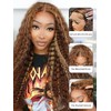 NOELLA Highlight Ombre13x6 HD Lace Front Wigs Human Hair 16