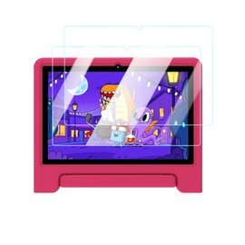 UYRUREL Screen Protector for Maxsignage K109A-B Android Tablet 10 Inch tablet, Anti-Scratch 9H Hardness Touch Sensitive 2.5D Rounded Edges Bubble Free Easy to Install,2 Pack.