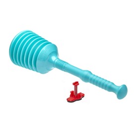 Plunger – Fix Blocked Drains and Sinks with our Big Master Plunger – (Turquoise) by Turboproducts