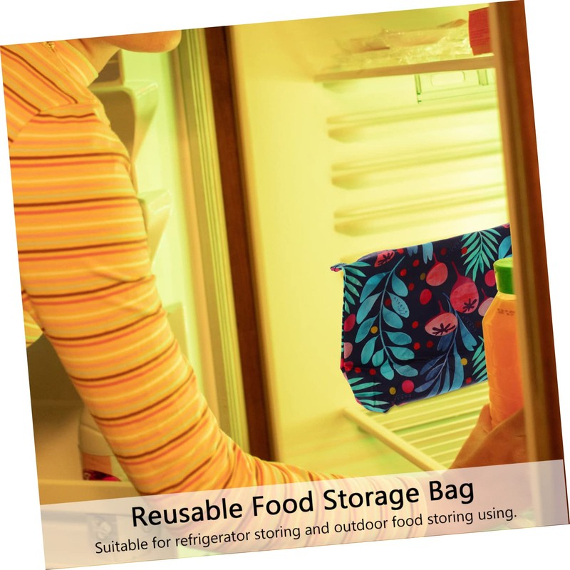 Gatuida 2 Pcs Beeswax Storage Bag Cotton Cloth Cheese Mini