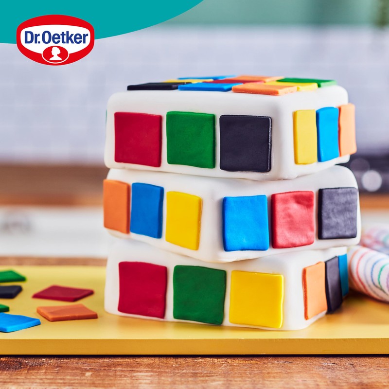 Dr. Oetker Red Food Colour Gel, 6 x15ml