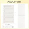 Multibey A6 Refill Paper 3-Pack - 6-Hole Loose Leaf Binder
