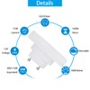 DAILY HIOO GU24 LED Light Bulb, Ultra Mini Squat GU24