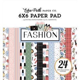 Echo Park Paper Fashion 6x6 Paper Pad, Various