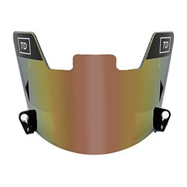 TD Sports Football Visor | Fits Kids, Youth, and Adult Helmets | Eye Protection for Helmet and Facemask