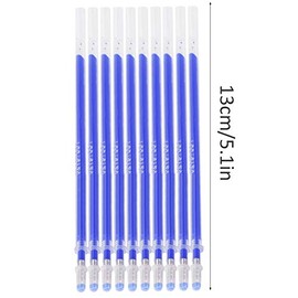 100pcs Fabric Marker Pen Refill Heat Erasable Fabric Marking Pens Auto Vanishing Pen for Tailors Sewing and Quilting Dressmaking