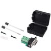 Futheda D-SUB DB9 Female Breakout Connector to Screw Wiring Terminal