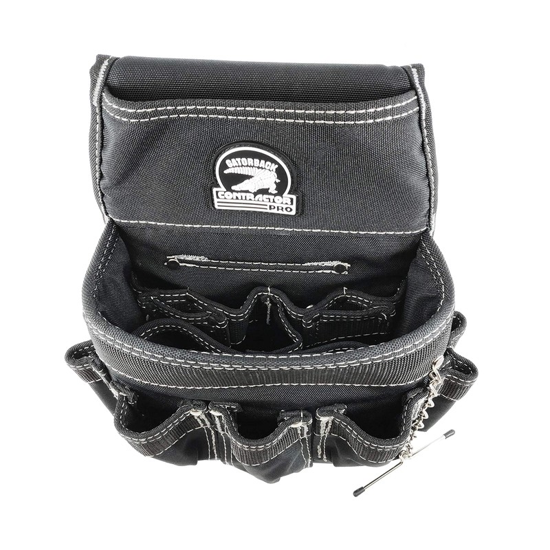 Professional Electrian's Tool and Fastener Pouch Set (tool belt ready)