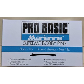 Marianna Bobby Pins 1 lb. - Black