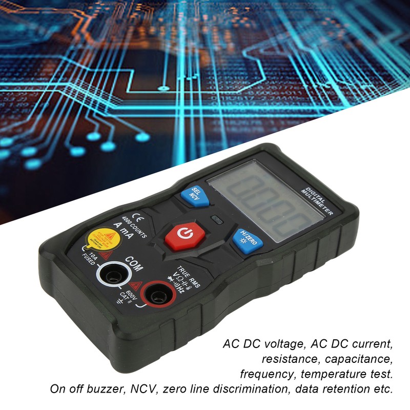 ZTS4 Fully Automatic Digital Multimeter Electric Circuit Multimeter High Accurate