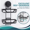 TAILI Double Layer Soap Holder, Drill-Free Bar Soap Dish Tray