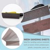 SG Store 25pcs Mesh Sanding Sheets 70x198mm Mesh Hook and