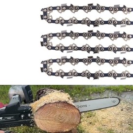 3Pack 14 Inch 3/8" LP Pitch - .050" Gauge - 52 Drive Links Chainsaw Chain SG-S52 Compatible with Echo CS310, Ryobi RY3714 Compatible with Craftsman, Poulan, Ryobi, Homelite, Echo and more
