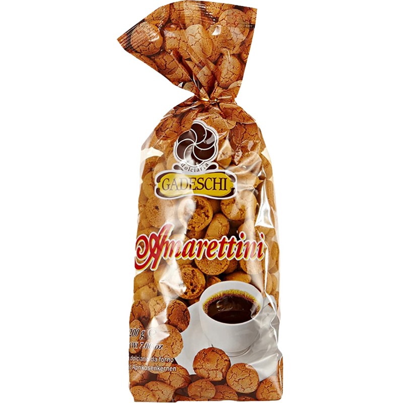 Gadeschi Amarettini 2x200g (14.10 Ounce) - Pastries with Apricot Kernels