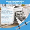 W11259785 Dishwasher Upper Rack Track (Left Slide) Compatiable with Whirlpool