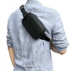 Men's bag daily hip bag leather sling bag mini body bag Single Item
