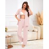 Bloggerlove 100% Cotton Pajamas for Women Set 2 Piece Short